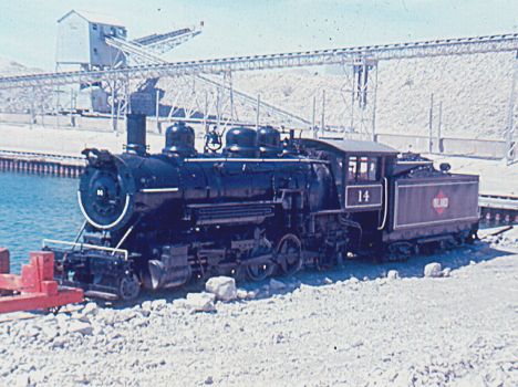 Port Inland Quarry MI railroads